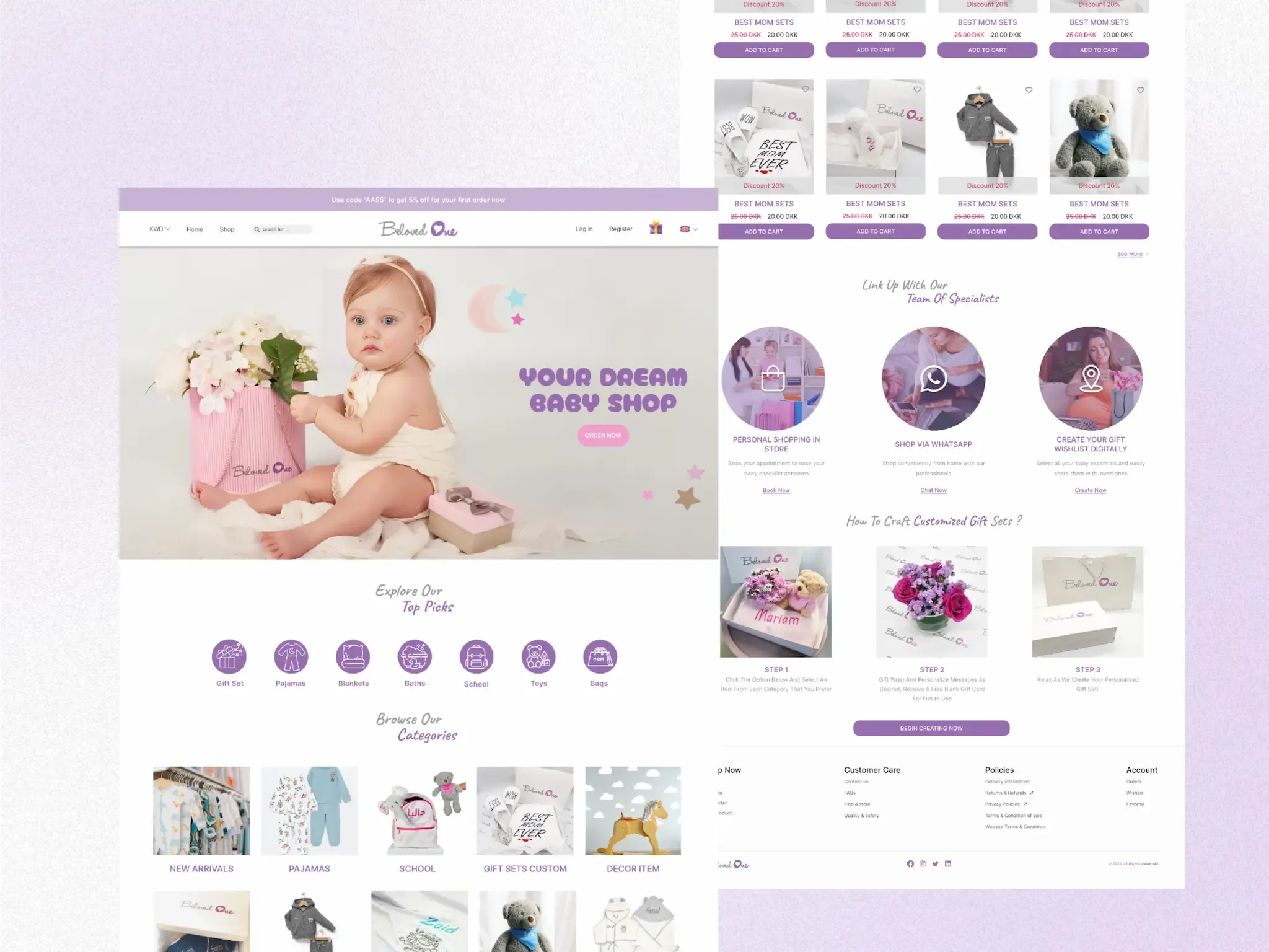 Franchise & E-commerce Website